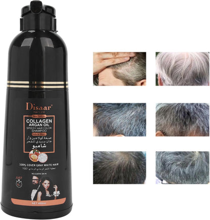 champú para coloración de cabello rápida