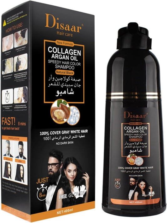 champú para coloración de cabello rápida